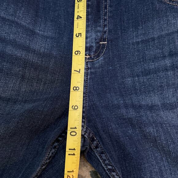 Riders by Lee Jeans Indigo Womens 12 Bootcut Mid Rise 90s Retro Grunge Western - Picture 8 of 10